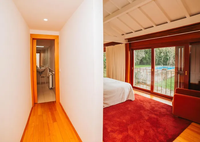 빌라 Casa De Alfena - Com Jardim E Piscina Privada *